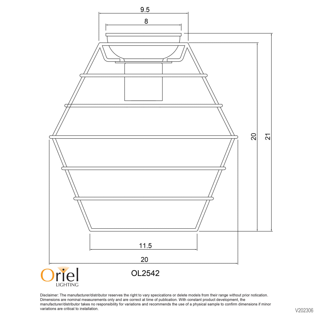 Wire Retro Industrial DIY Shade - Maci 18 Black