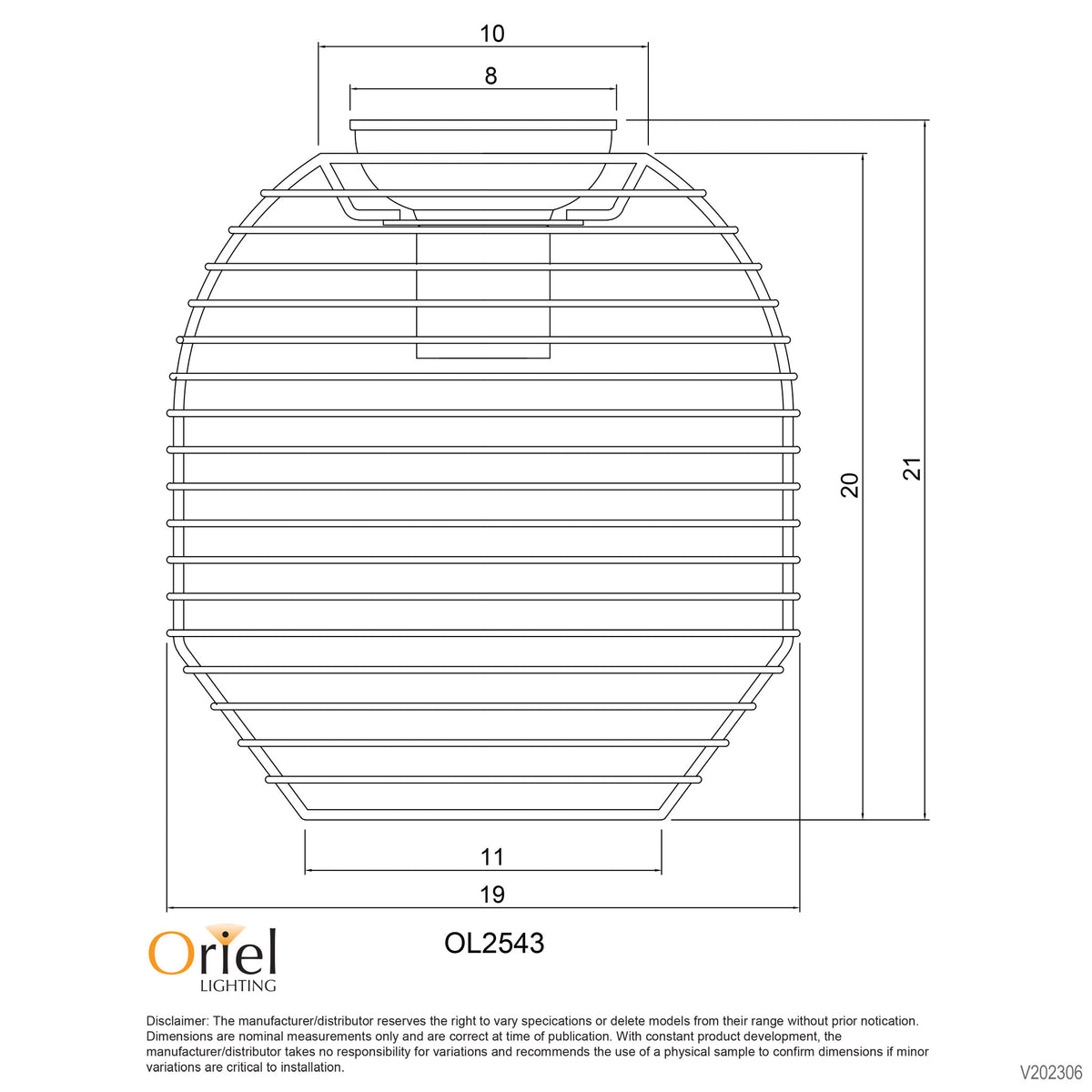 Wire Retro Industrial DIY Shade - Eve 18 Black
