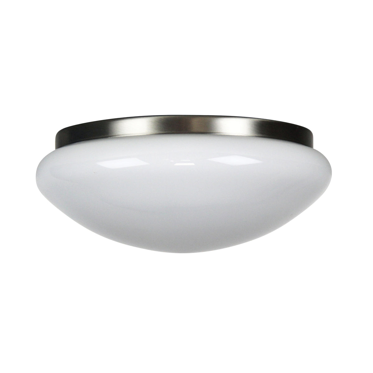 Brushed Chrome Light for Ceiling Fan - Clipper Brushed Chrome