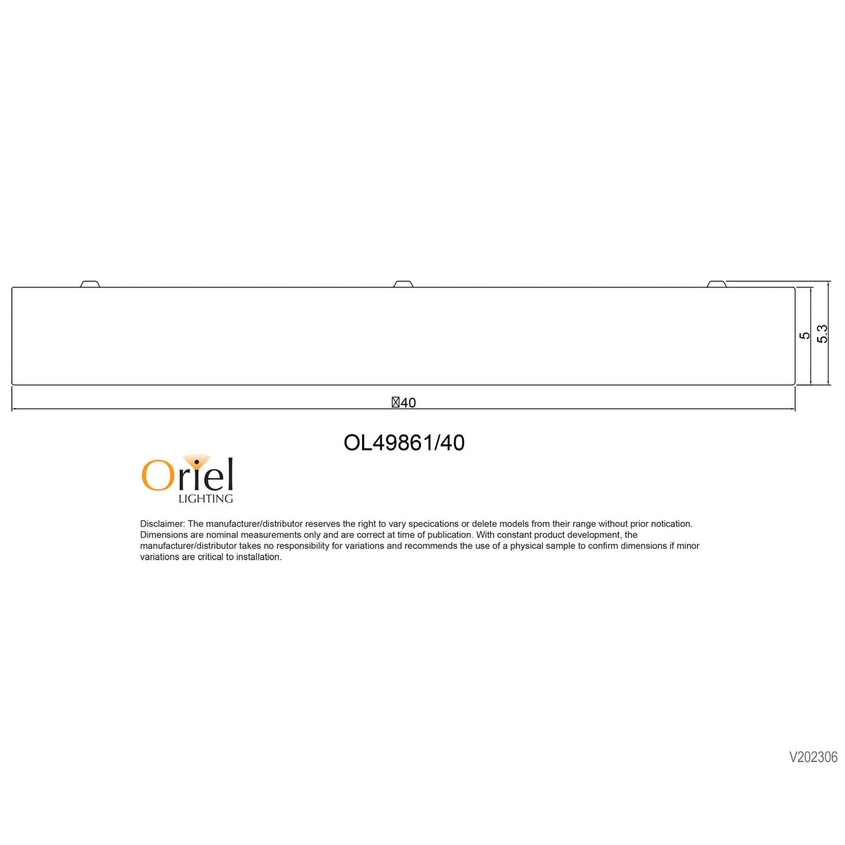 Tricolour LED Ceiling Light - Orbis.40 Black