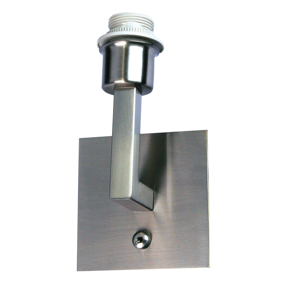 Brushed Chrome E27 Wall Bracket with Switch - Statia