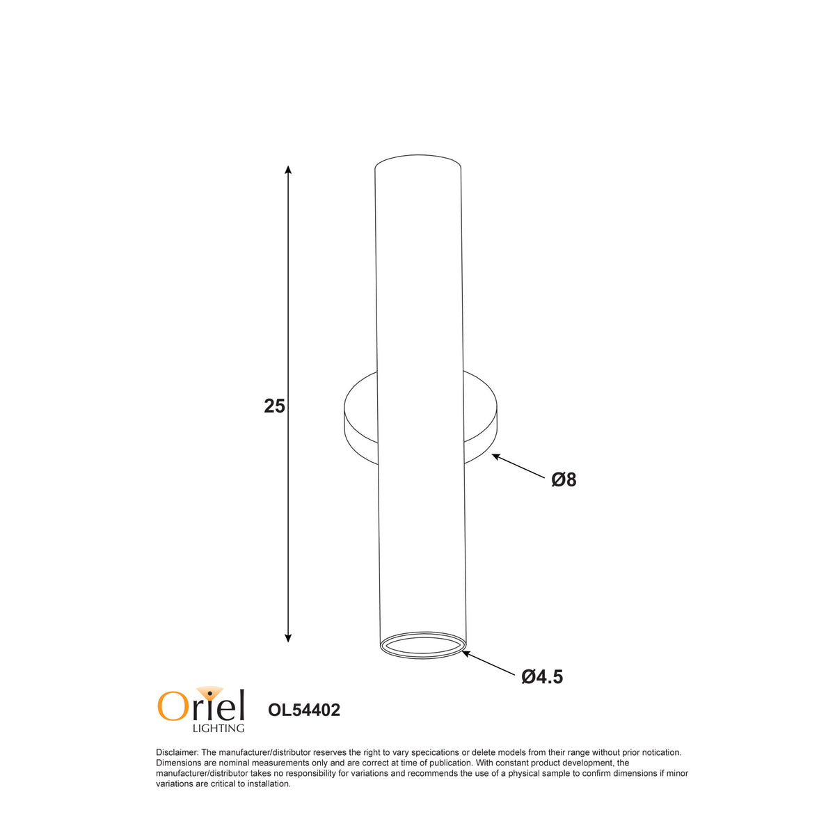 Twin Wall Light - Toli Black