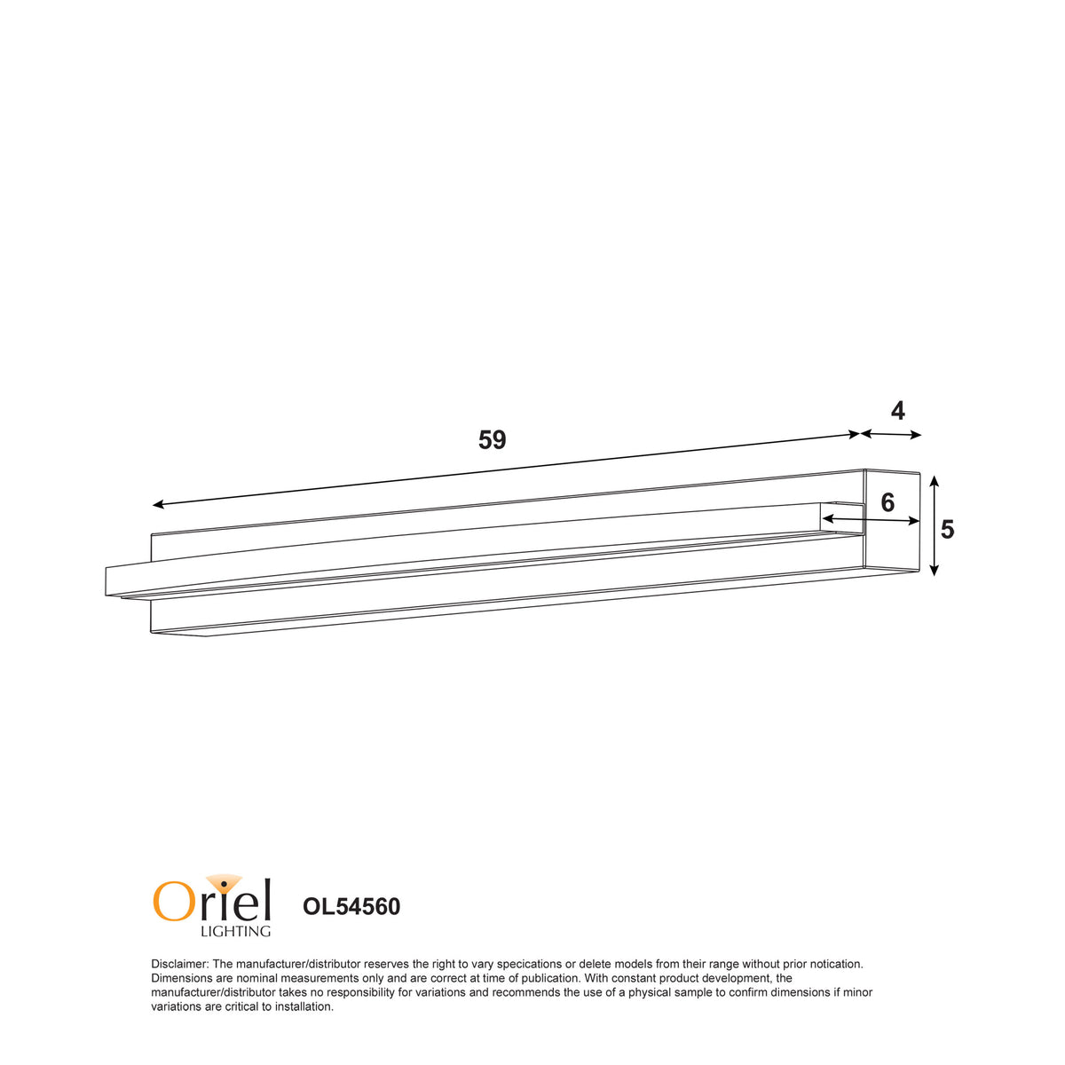 Tricolour LED Vanity Light - Gebo.60 Chrome