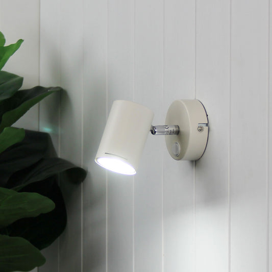 LED Ready Spotlight with Switch - Baril Switched White