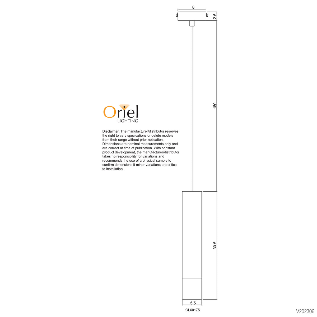 Urban Retro Pendant LED Ready - Tig Black