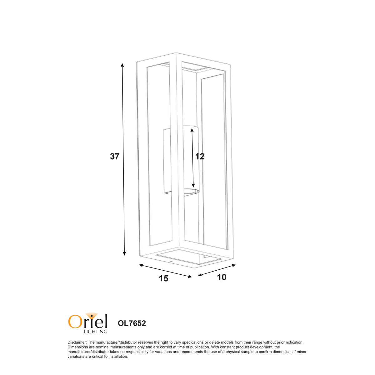 Clear Ribbed Glass Decorative Outdoor Wall Light - Chicago Twin