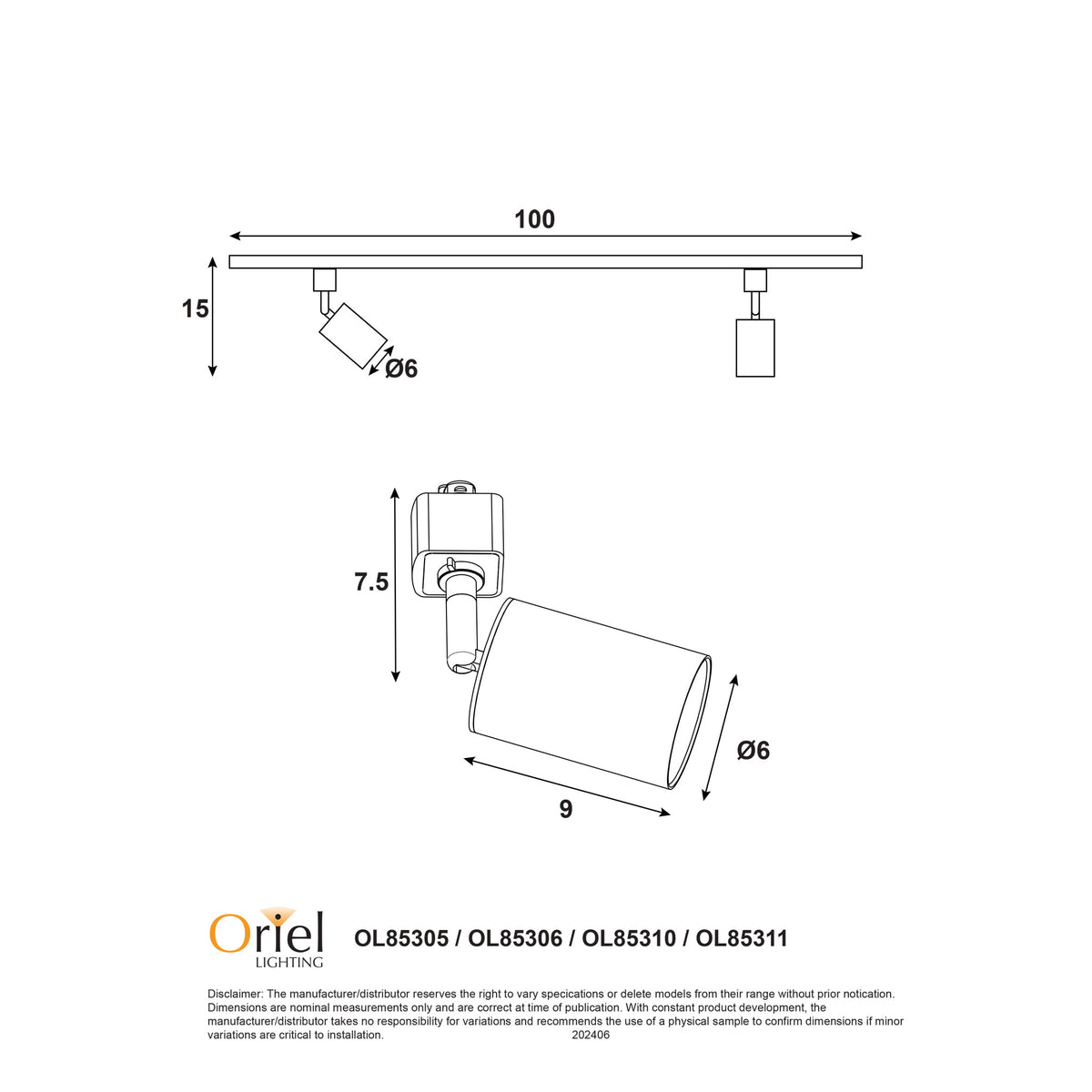 2LT Track Kit White - Bridge.2 Track White