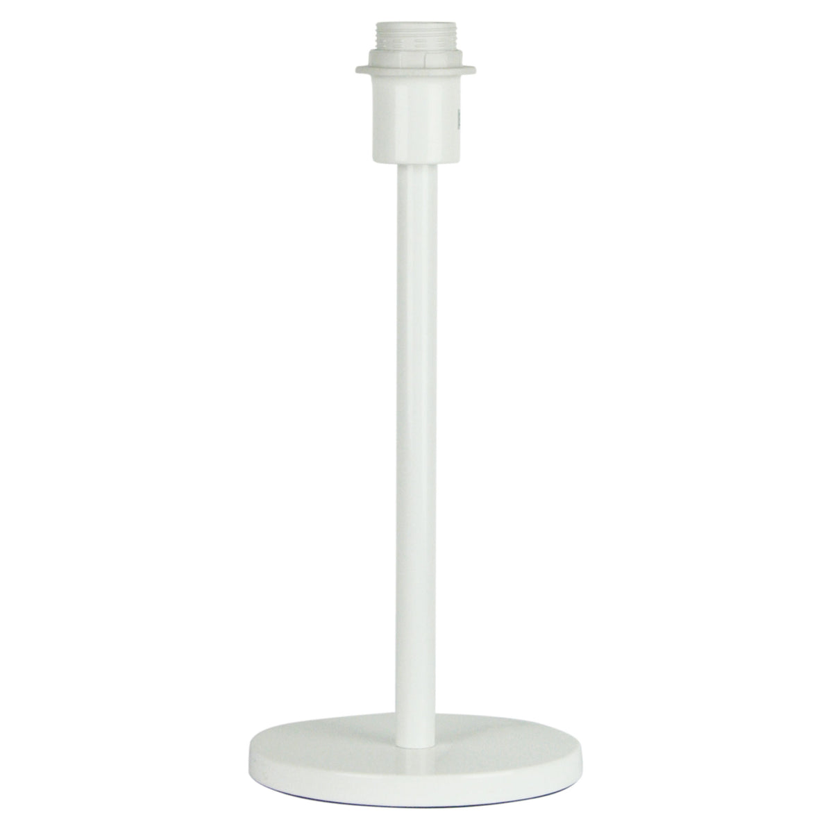 Table Lamp Base Only White E27 - Spoke 35 White
