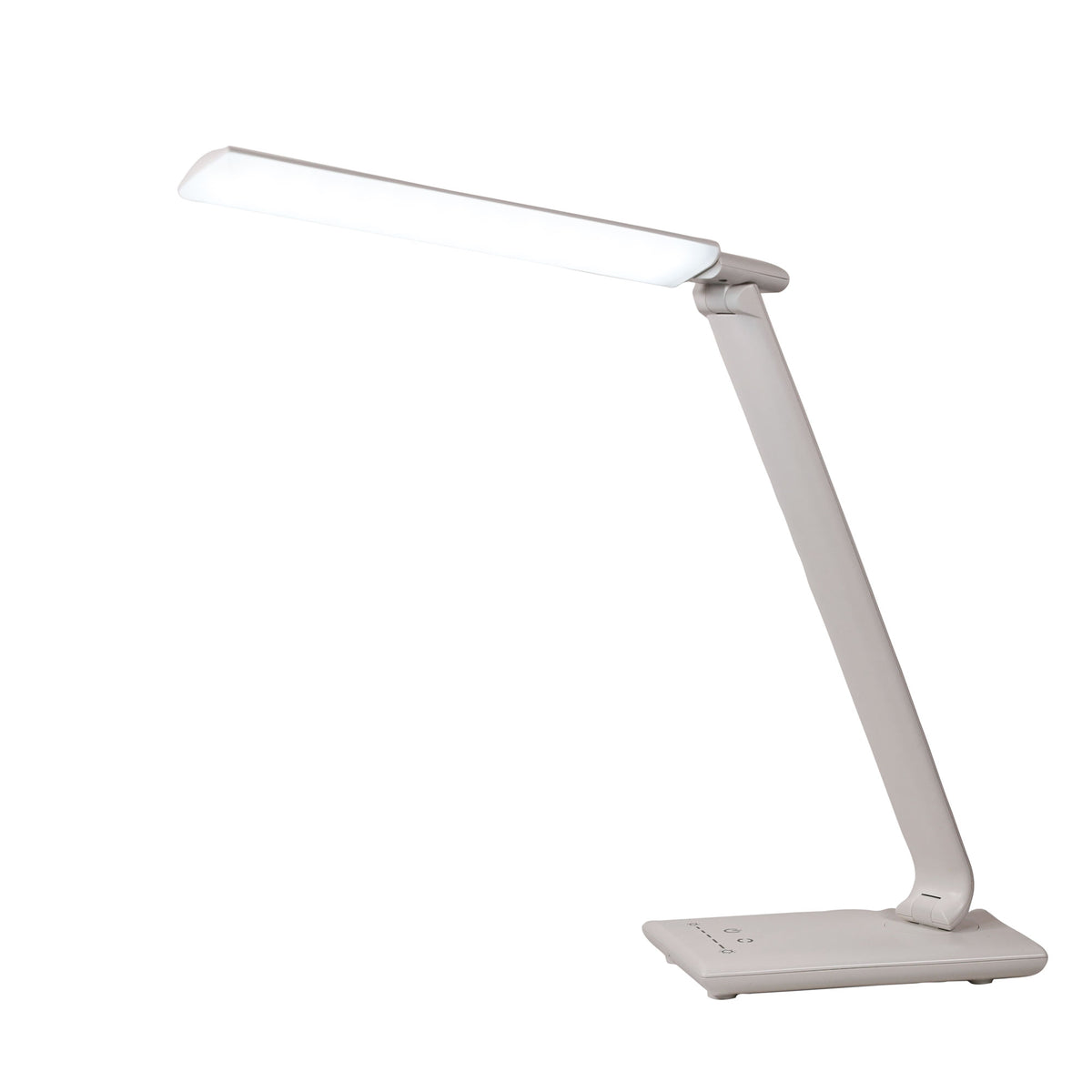 Touch Dimming LED Lamp with USB Port - Luke White