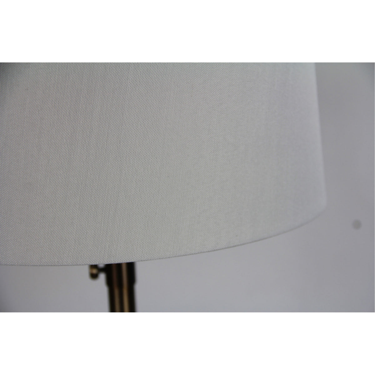 Height Adjustable Scandi Lamp in Antique Brass - Umbria