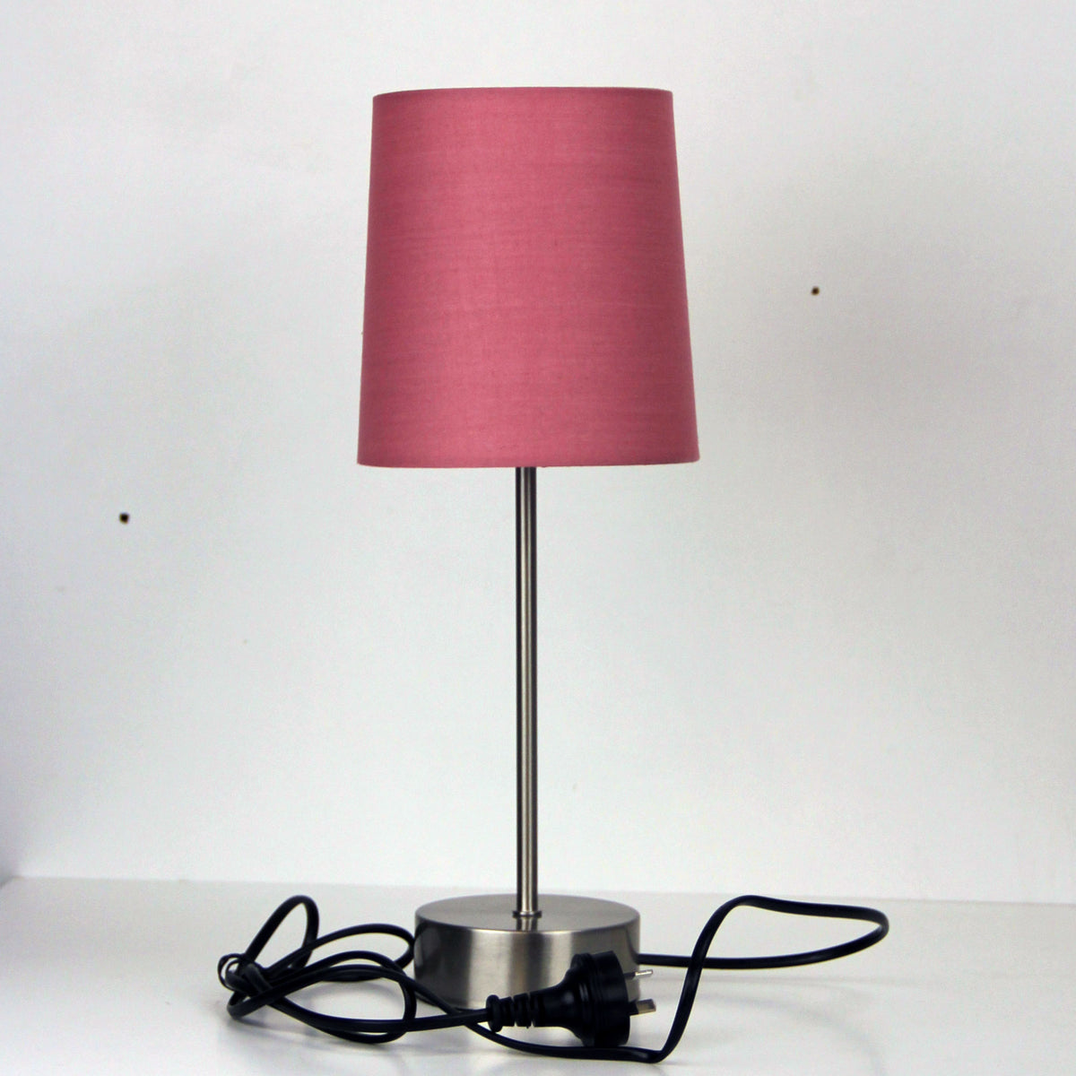 On-Off Touch Lamp Pink Shade - Lancet Pink