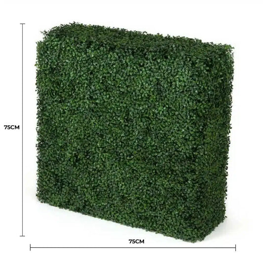 Portable Artificial Boxwood Hedge UV Resistant 75CM x 75cm - Image 2