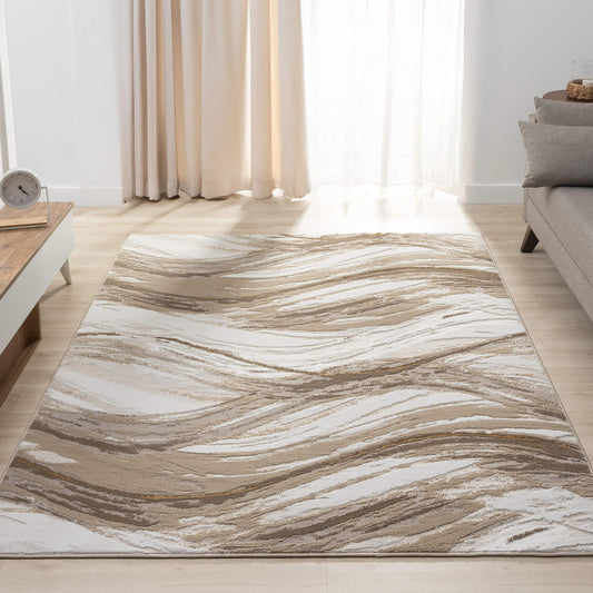 Relic 510 Gold Modern Rug