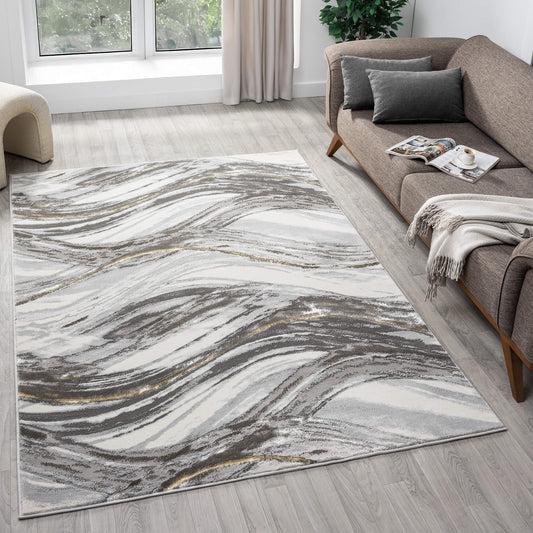 Relic 510 Slate Modern Rug