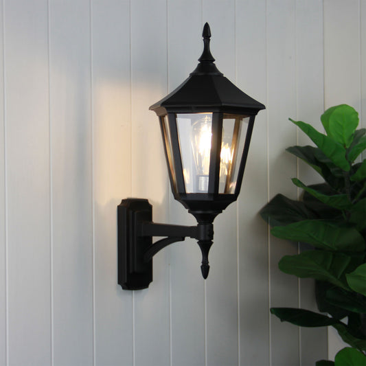 Premium Outdoor Coach Light Double Insulated IP44 - Ibiza Black