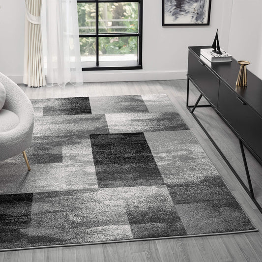 Slate 766 Grey Contemporary Rug