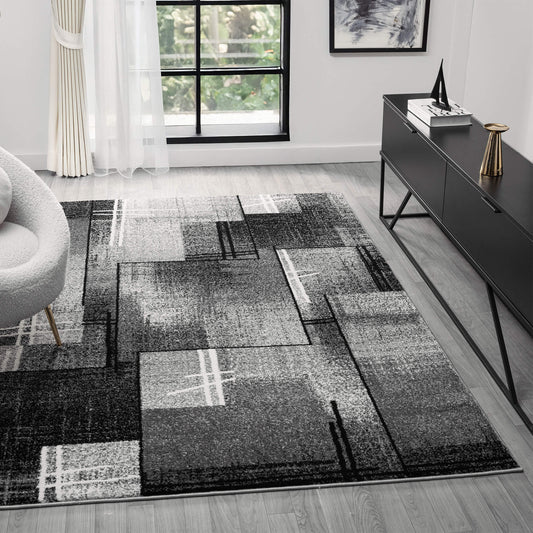 Slate 768 Grey Contemporary Rug