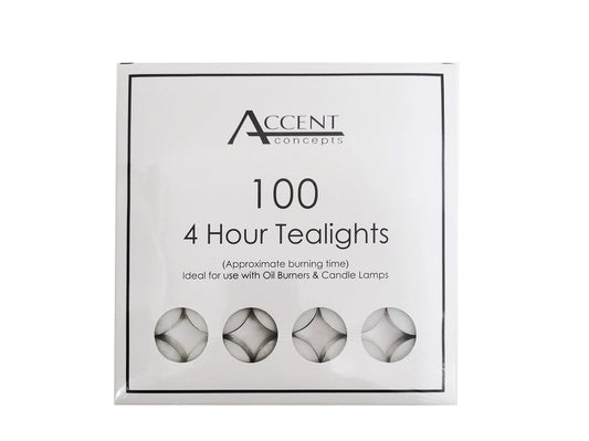 bulk 1000 Accent 4 Hour Tealight Candle