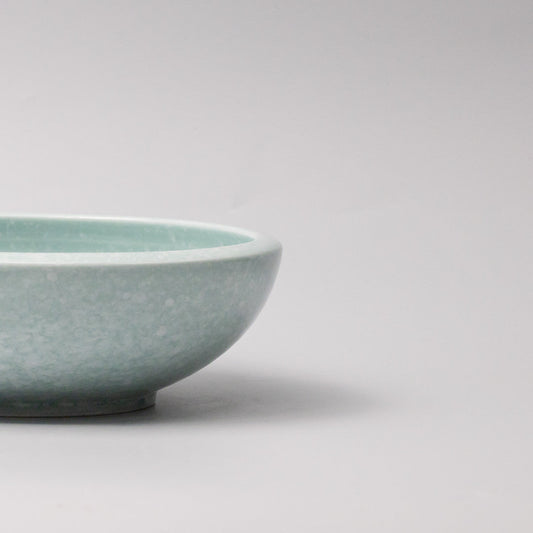 Bowl Thick Edge 20cm Aqua Glaze - Image 2
