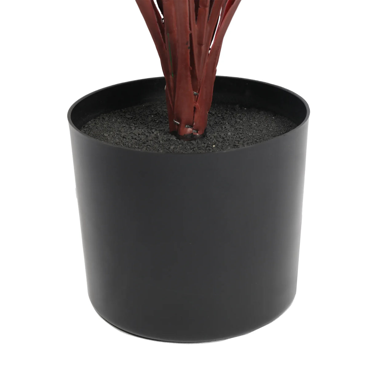 Burgundy Potted Artificial Long Grass (Yucca Grass) 115cm UV Resistant - Image 5