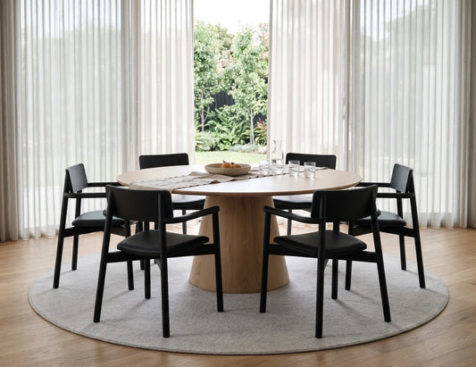 Andi Armchair - Black - Upholstered
