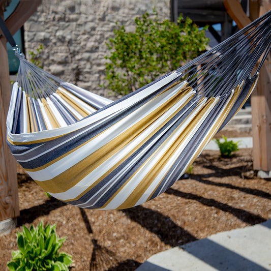 Vivere Brazilian Style Cotton Hammock - Desert Moon