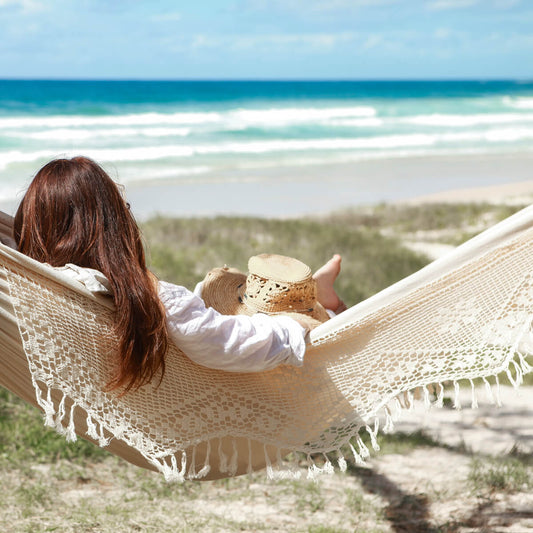 Vivere Authentic Brazilian Elegant Hammock Antique