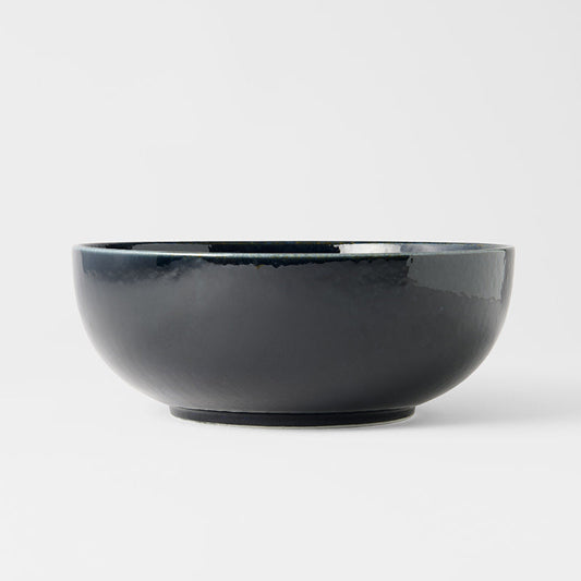Serving Bowl 24cm Copper Swirl Glaze - Image 2