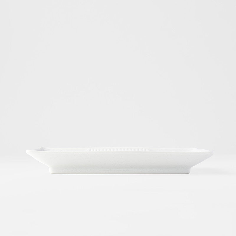 Sushi Plate 21cm Line White Design - Image 4