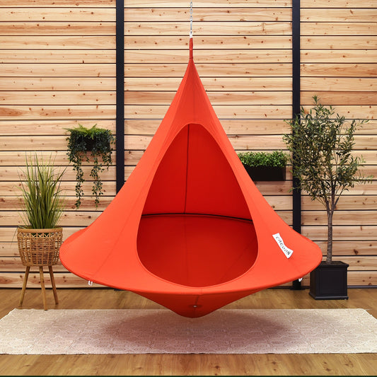 Vivere Double Cacoon - Bonfire Red