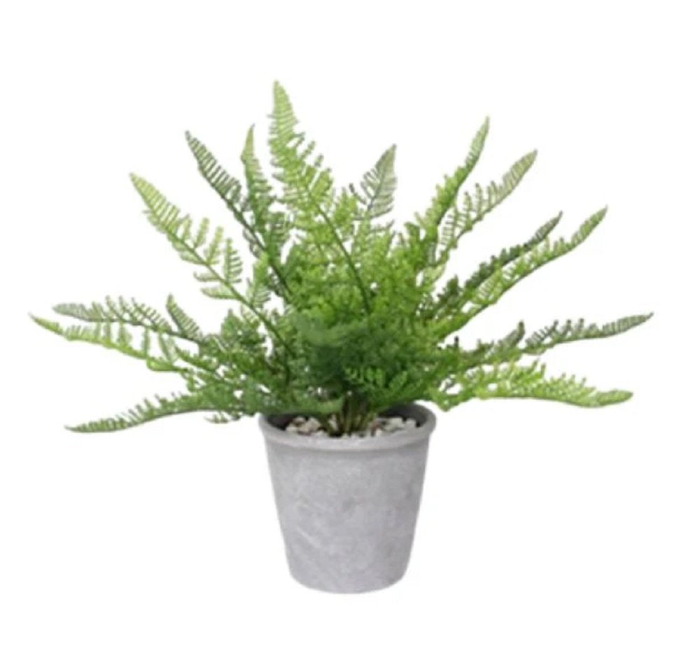 Artificial Fern Plant in Pot 35cm - Image 2