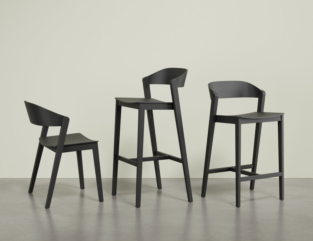 Grayson Bar Stool - Black