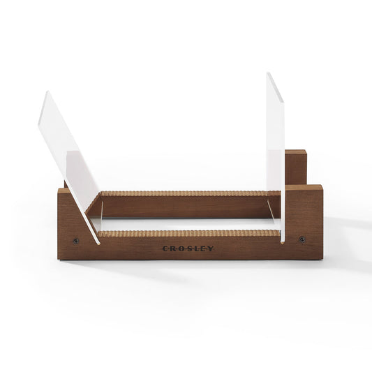 Crosley Cruiser Bluetooth Portable Turntable - Emerald Green + Bundled Crosley Record Storage Display Stand