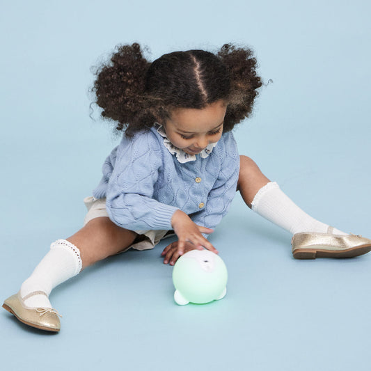 Kreafunk Kids Blob Lamp - White / Moon Grey