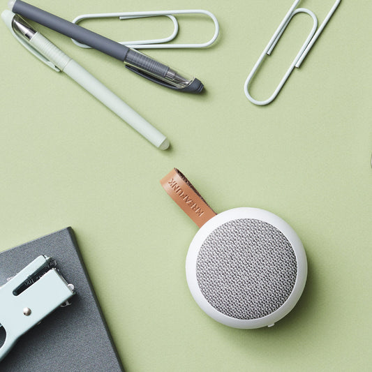 Kreafunk Ago 2 Fabric Bluetooth Speaker - White