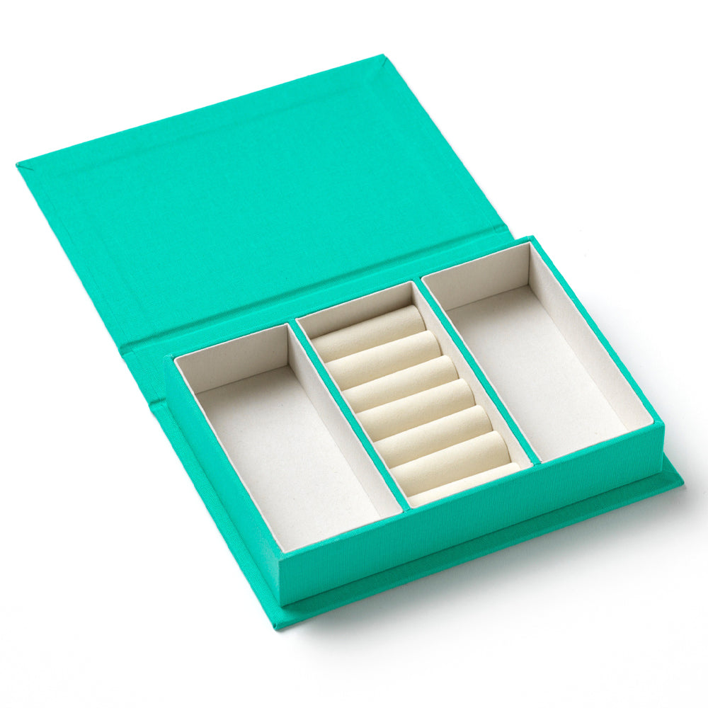 Printworks Jewellery Box A Girls Best Friend - Turquoise Small