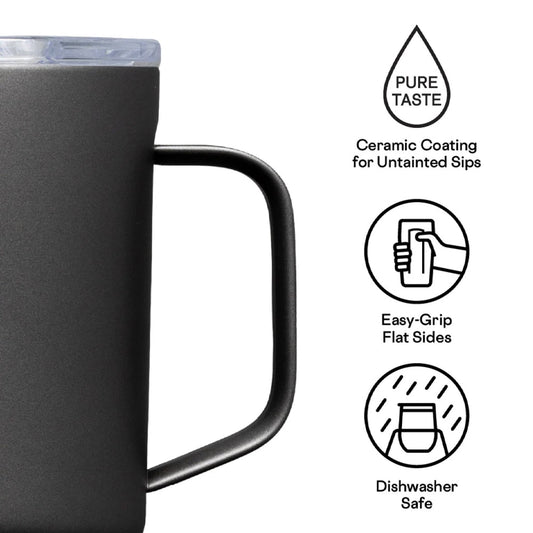 Corkcicle Mug - 500ml Gloss White