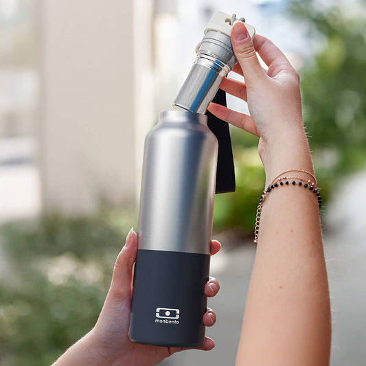 Monbento MB Steel Insulated Bottle - Bleu Natural