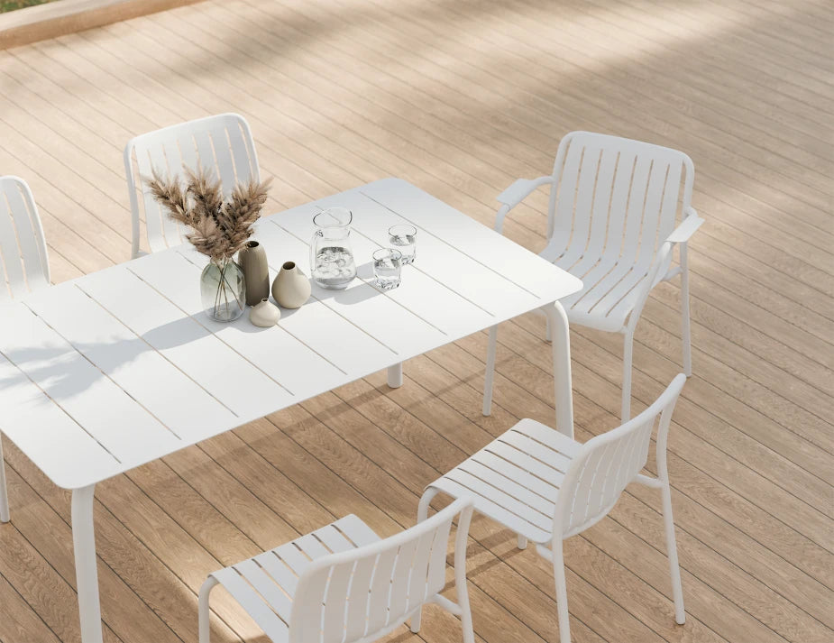 Roku Armchair - Outdoor - White