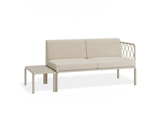 Seville Config F - 2 Seater Sofa - Latte - Outdoor