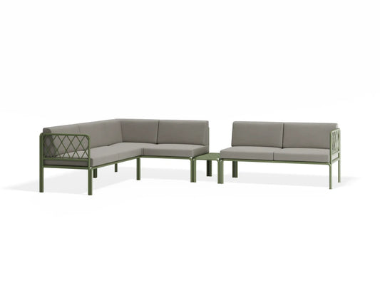 Seville Config I Corner Sofa - Eucalyptus Green - Outdoor