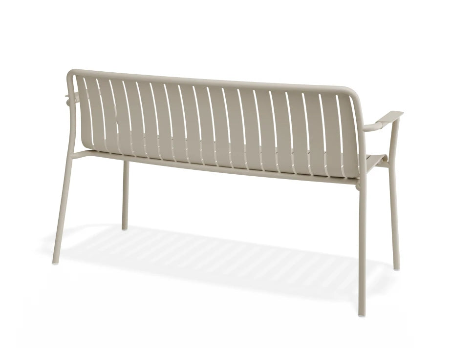 Roku Garden Bench 125cm - Outdoor - Matte Latte