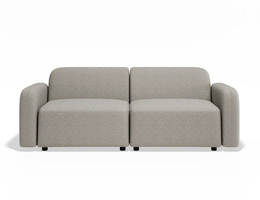 Atticus Modular Sofa - 2 Seater - Oyster Grey