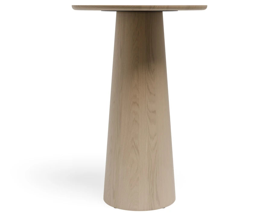 Circa High Bar Table - Round - Natural Ash - 70cm