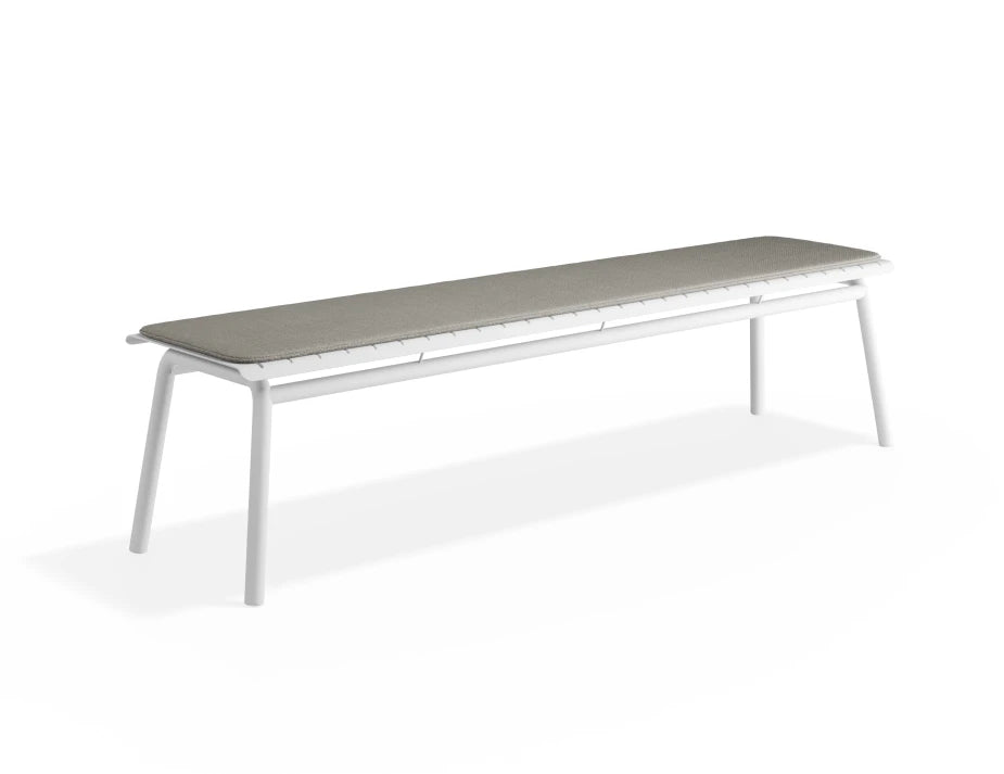 Roku Bench 190cm - Outdoor - White