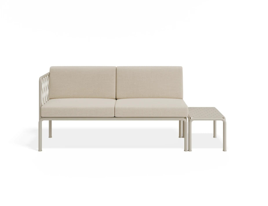 Seville Config E - 2 Seater Sofa - Latte - Outdoor