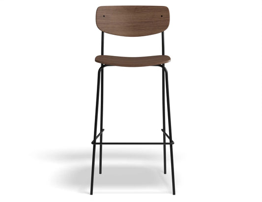 Rylie Bar Stool - American Walnut