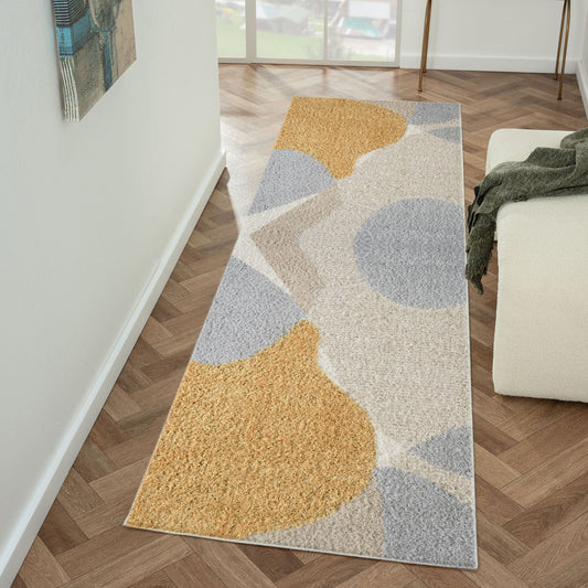 Plushy 383 Multi Shaggy Hallway Runner