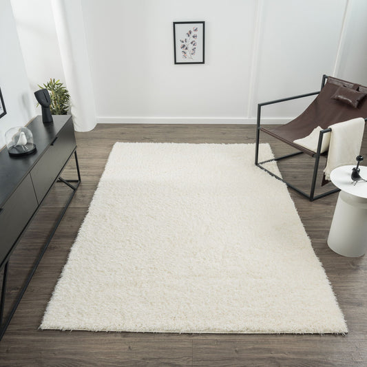 Fleecy 393 Sand Shaggy Rug