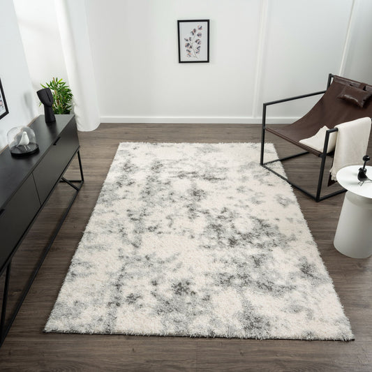 Plushy 389 Ash Shaggy Rug